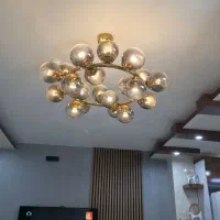 لوستر|لوستر و چراغ آویز|شاهین‌شهر, خانه کارگر|دیوار