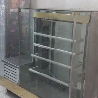 یخچال ایستاده ویترینی مکعبی کبابی و قنادی وشوکیک|فروشگاه و مغازه|رشت, ساغری سازان|دیوار