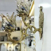 حراج تعدادی لوستر برنز پرنور زیبا