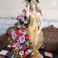 انواع گل و گلدان|گل مصنوعی|کرمان, |دیوار