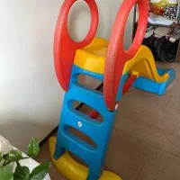 لوازم بازی کودک سرسره و سه چرخه
