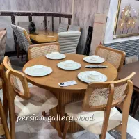 کاوندورو میز ناهار خوری سه تیرک منبتی|میز و صندلی غذاخوری|تهران, مهرآباد جنوبی|دیوار
