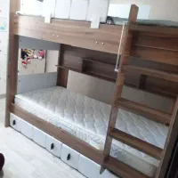 تخت دوطبقه قابل تفکیک به یک نفره