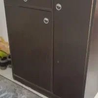 جاکفشی ام دی اف قهوه ایی تیره