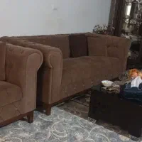 یک دست مبل هفت نفر در حد نو|مبلمان خانگی و میز عسلی|قشم, |دیوار