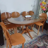 میز ناهارخوری|میز و صندلی غذاخوری|بومهن, |دیوار