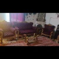 مبل سلطنتی ۵نفره|مبلمان خانگی و میز عسلی|گرگان, |دیوار