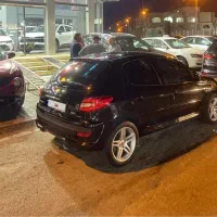 ۲۰۷ دنده مشکی آبنوس سقف فلز ۱۴۰۲|خودرو سواری و وانت|کیش, |دیوار