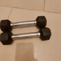 دمبل و استپ باشگاهی در حد نو