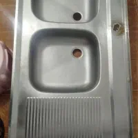 در حیاط تک لت + سینک دوقلو|مصالح و تجهیزات ساختمان|گرگان, |دیوار