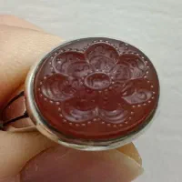 انگشتر نقره خط استاد ضابطی ۱۴ معصوم