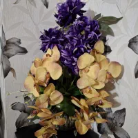 پنچ عدد گل|گل مصنوعی|تبریز, |دیوار