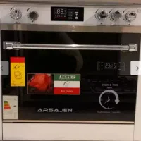 اجاق گاز طرح فر  مارک safir کاملا نو