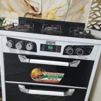 بخاری و اجاق گاز طرح فر در حد نو