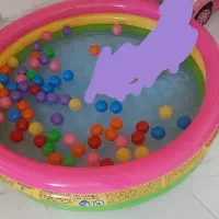 استخر بادی سایز بزرگ جلیقه نجات بادی