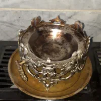 منقل تمام برنجی  قطر ۲۰ سانت