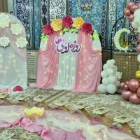 جشن تکلیف دکور دیزاین جشن شکوفه ها گل آرایی الفبا|خدمات پذیرایی، مراسم|قم, پردیسان|دیوار