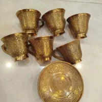نعلبکی سرویس با قندان