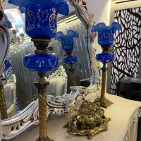 شمعدان چراغ نفتی قدیمی