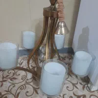 لوستر۵شاخه درحد نو.