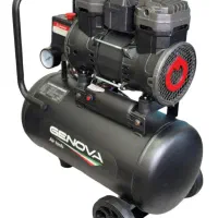 پمپ باد مارک GENOVA بیصدا 25 لیتر|ابزارآلات|اصفهان, کشاورزی|دیوار