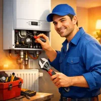 خدمات تعمیر پکیج آبگرمکن لوله بازکنی پمپ آب.