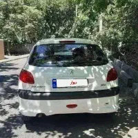 ۲۰۶ تیپ ۲ مدل ۱۴۰۰ کم کار بدون رنگ|خودرو سواری و وانت|تهران, چوب تراش|دیوار