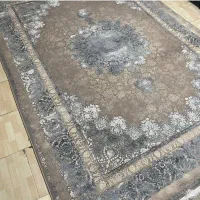 فرش کهربا فیلی دودی کد۱۵۰۰۲ در نمایشگاه|فرش|شیراز, لاله|دیوار