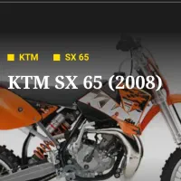 مینی کراس KTM 65cc