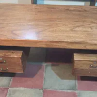 میز تحریر چوبی|میز تحریر و کامپیوتر|اردبیل, |دیوار