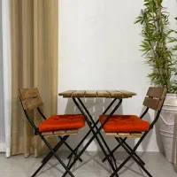 میز صندلی چوبی