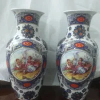 گلدان عتیقه رومئو ژولیت،لمونژ اصل فرانسه