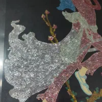 تابلو منجوق دوزی کار دست