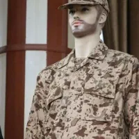 فروش لباس وشلوار و کلاه سربازی طرح جدید تن نخورده