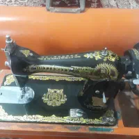 چرخ خیاطی مشکی قدیمی سالم