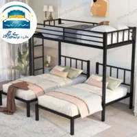 تخت خواب دو طبقه(تختخواب۲دوطبقه)سه نفر۳سه طبقه(تشک