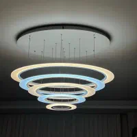 لوستر5 شعله تمیز ودر حد