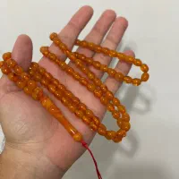 تسبیح کهربا رگه دار 101 عددی کلکسیونی|زیورآلات و اکسسوری|مهاباد (آذربایجان غربی), |دیوار