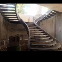 پله پیچ پله خم پله فلزی پله گرد پله فرار پله معلق|خدمات پیشه و مهارت|شیراز, قصرالدشت|دیوار