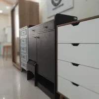 جاکفشی چوبی نیمکت دار سند بلاست شده مدل SIGMA|جاکفشی، کمد، دراور|مشهد, آزادشهر|دیوار