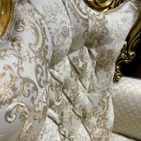 فروش مبل سلطنتی(استیل)پارچه ترک/کاملا نو|مبلمان خانگی و میز عسلی|جیرفت, |دیوار