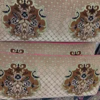 پشتی دونفره دو جفت اما نخ در حد نو کمکار|پشتی|مشهد, نظام دوست|دیوار