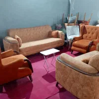 مبل۸نفره چستر سالم پارچه ترک|مبلمان خانگی و میز عسلی|شیراز, دکتر حسابی|دیوار