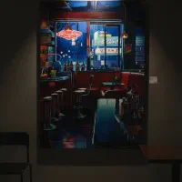 تابلونقاشی اورجینال تک‌نسخه ۱۰۰×۷۰ مناسب فضای لوکس