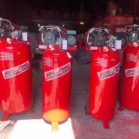 پمپ باد کمپرسورباد ایستاده وخوابیده