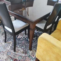 میز و صندلی نهارخوری 6نفره درحدنوچوب مرغوب نونو