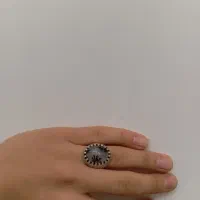 انگشتر نقره سنگ شجر