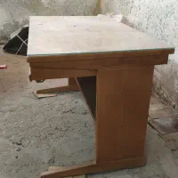 میز کامپیوتر تمام چوب