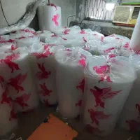 حبابدار و چسب و کارتن و سلفون و نایلون ضخیم و فوم