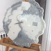 ساعت دیواری رزینی|ساعت دیواری و تزئینی|بیرجند, |دیوار